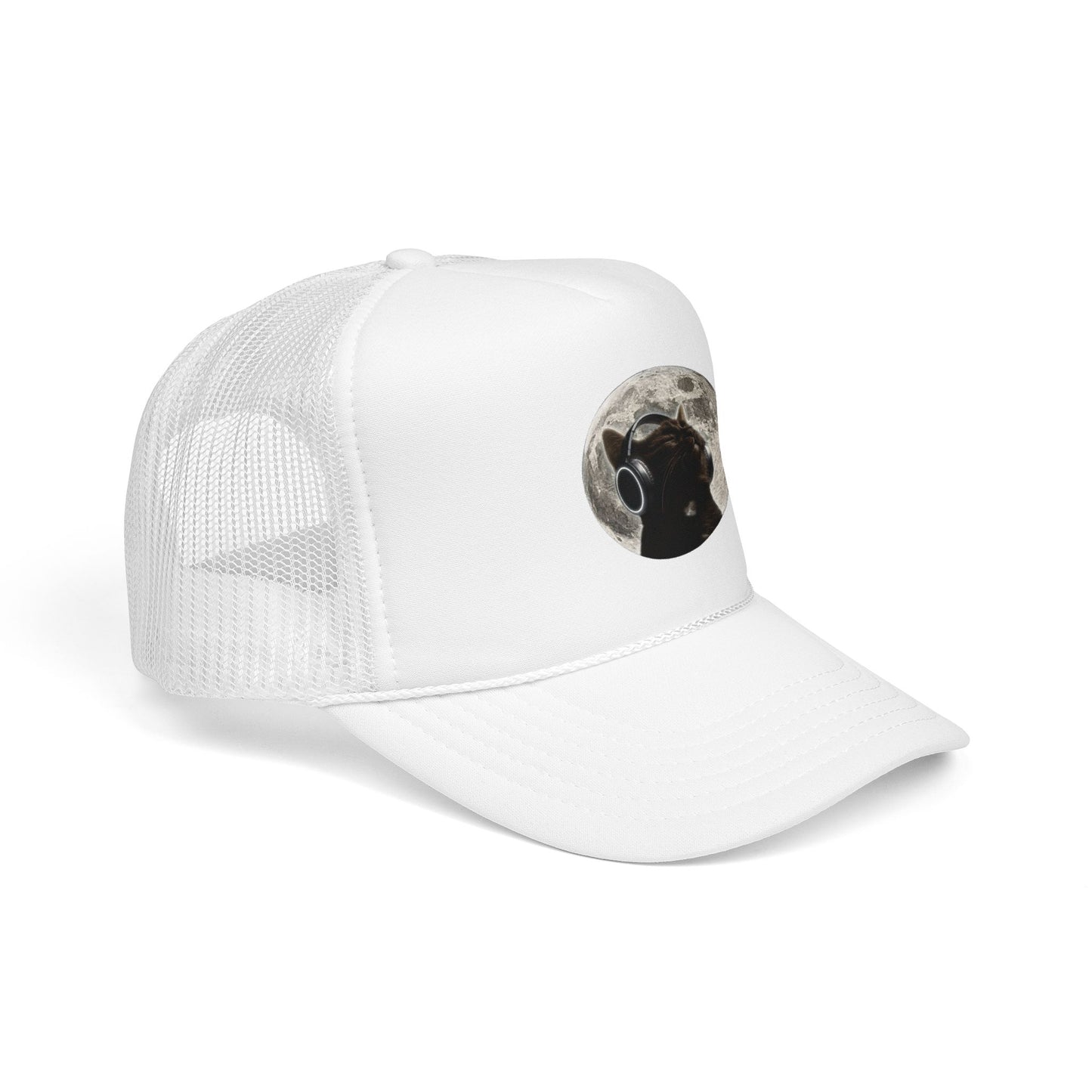 Trucker Hat — Black Dog Moon Graphic Cap