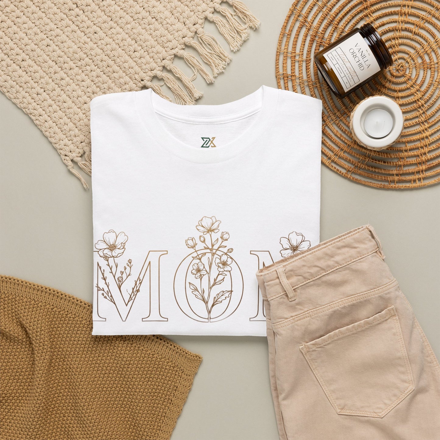 Mom Floral Tee — Mother's Day Shirt