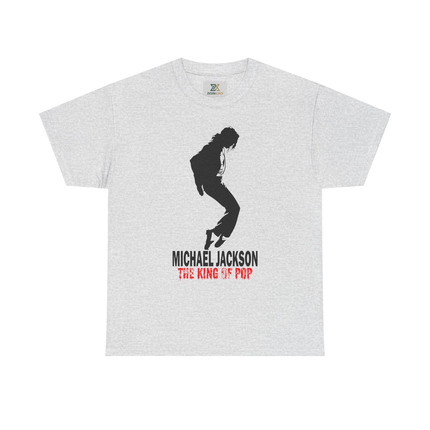 Silhouette Pop Legend Tee — "Michael Jackson The King of Pop" Graphic T-Shirt