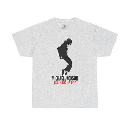 Silhouette Pop Legend Tee — "Michael Jackson The King of Pop" Graphic T-Shirt