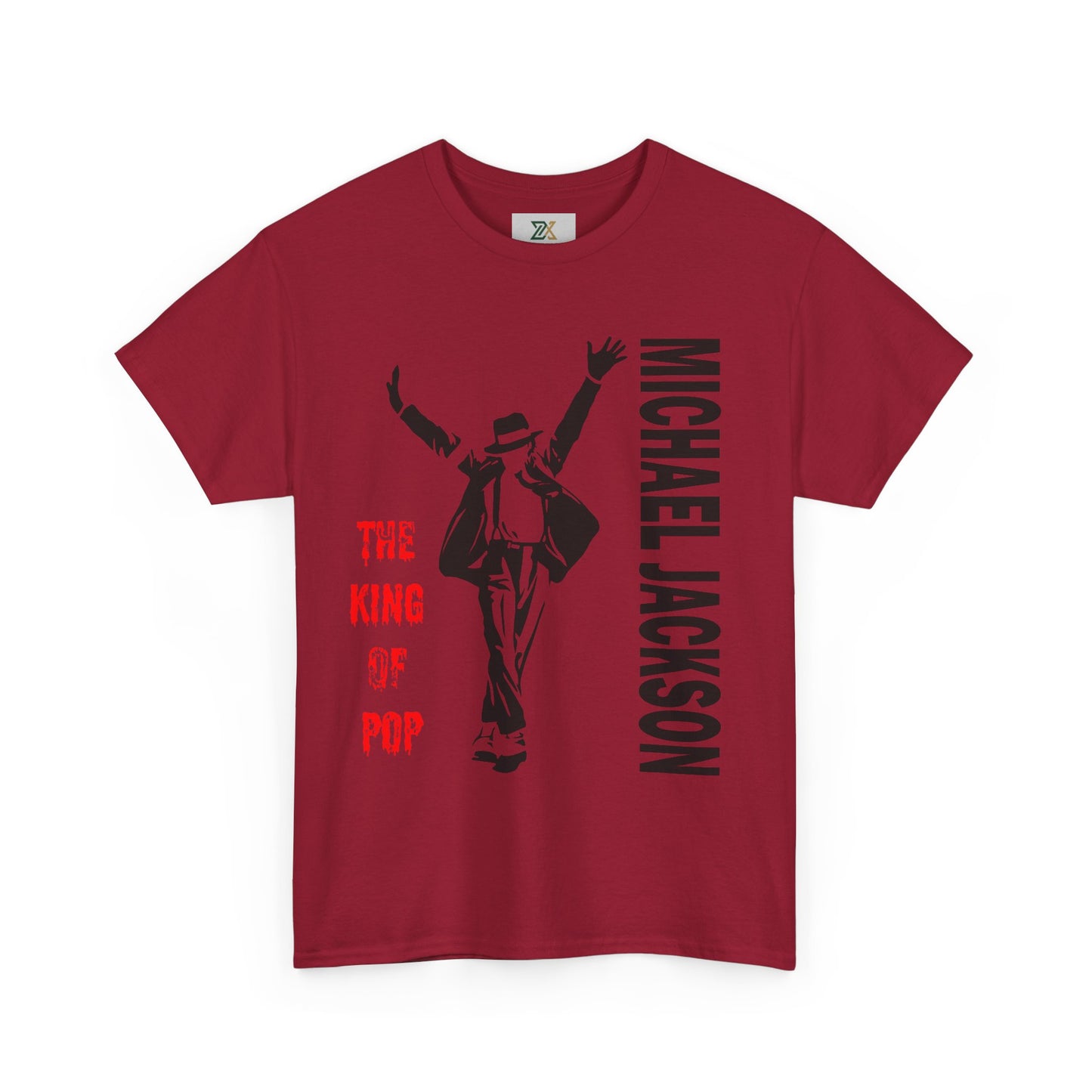 Pop King Dance Silhouette Tee — 'Michael Jackson' Graphic T-Shirt