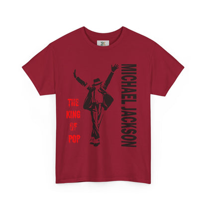 Pop King Dance Silhouette Tee — 'Michael Jackson' Graphic T-Shirt
