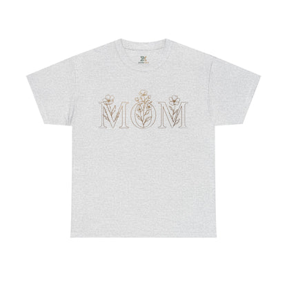 Mom Floral Tee — Mother's Day Shirt