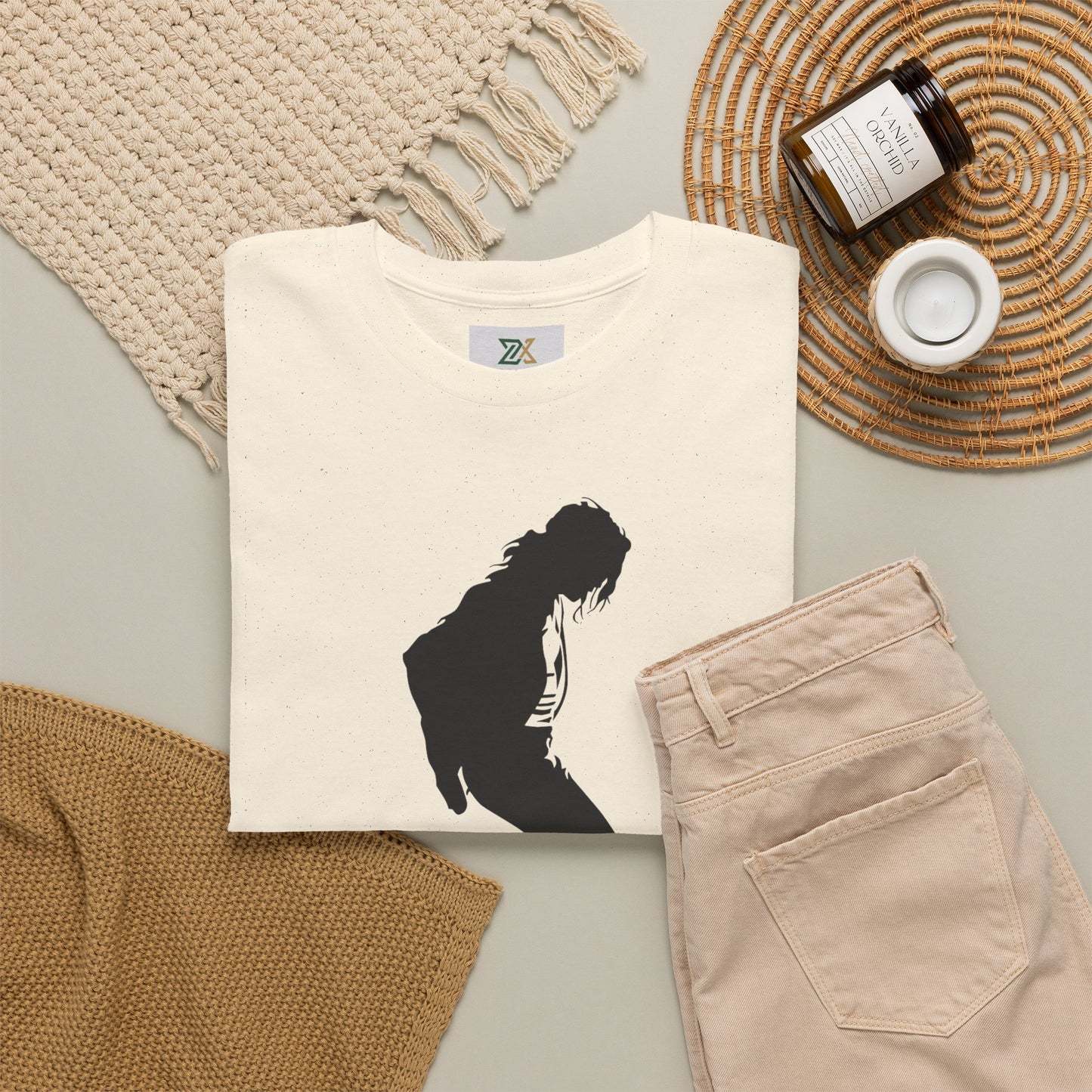 Silhouette Pop Legend Tee — "Michael Jackson The King of Pop" Graphic T-Shirt