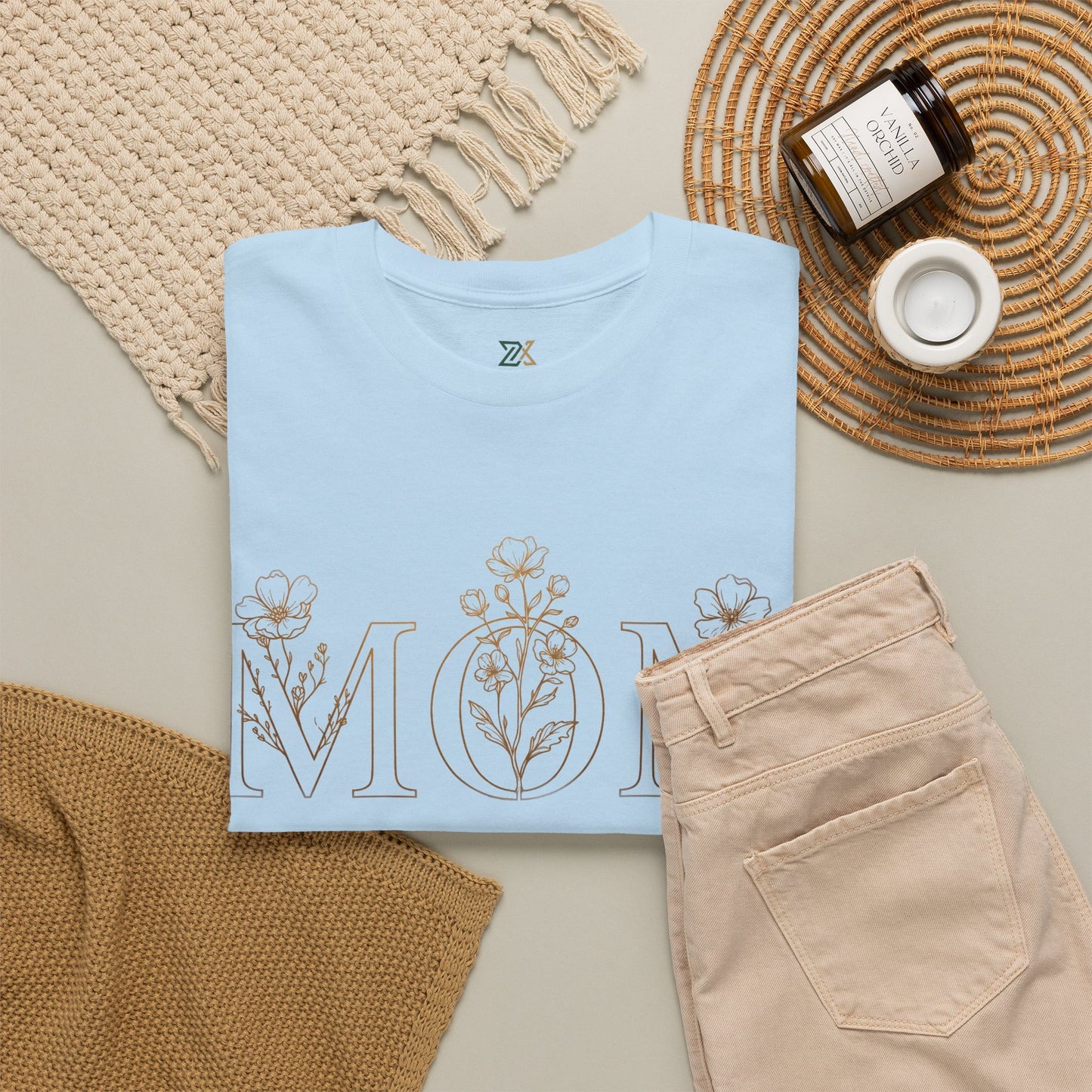 Mom Floral Tee — Mother's Day Shirt