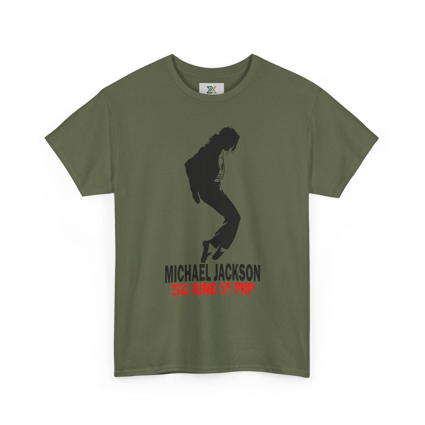 Silhouette Pop Legend Tee — "Michael Jackson The King of Pop" Graphic T-Shirt