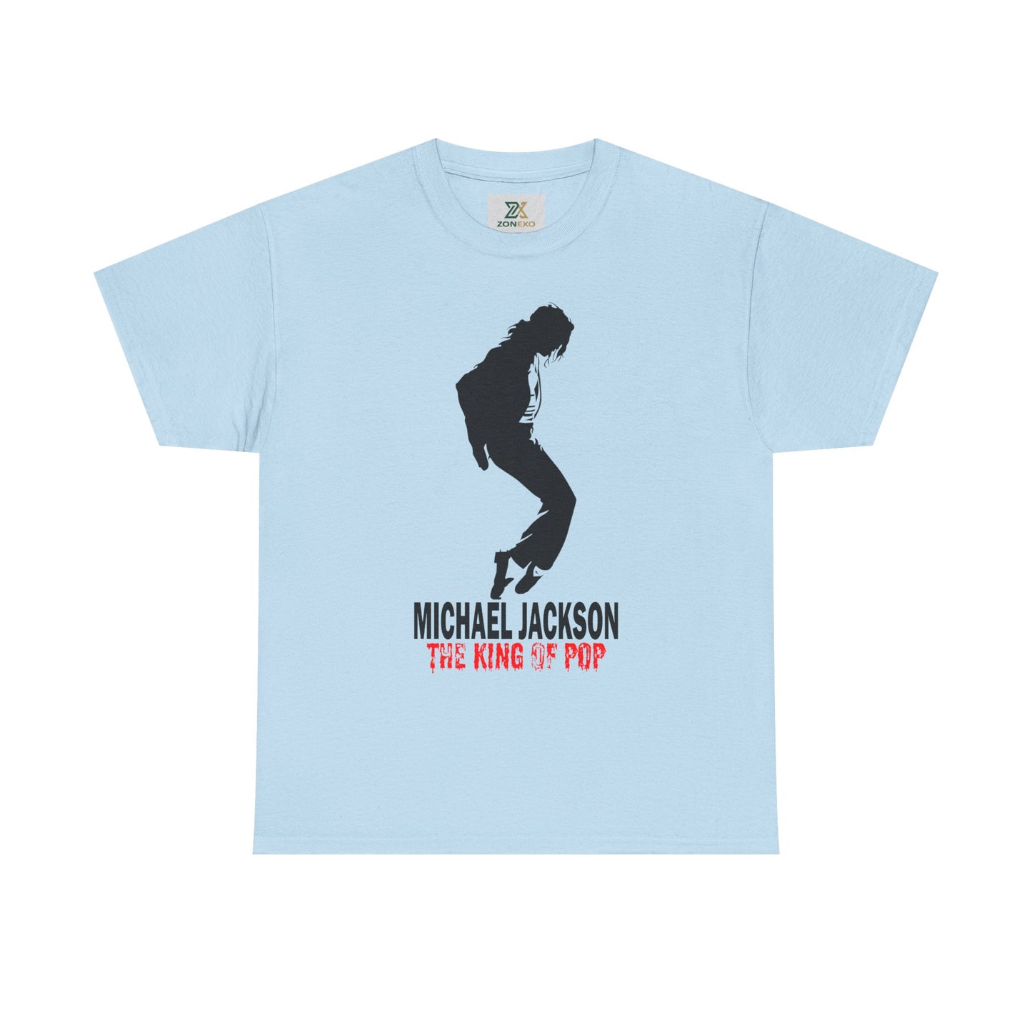 Silhouette Pop Legend Tee — "Michael Jackson The King of Pop" Graphic T-Shirt