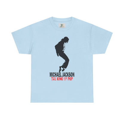 Silhouette Pop Legend Tee — "Michael Jackson The King of Pop" Graphic T-Shirt