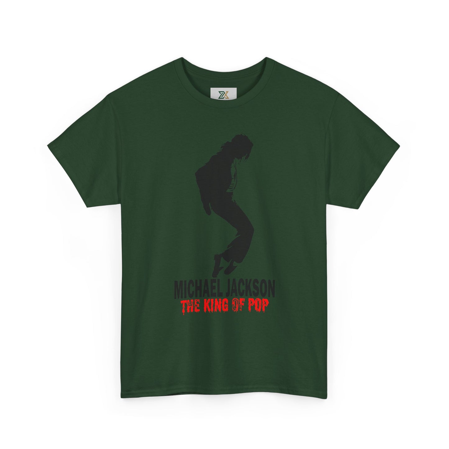 Silhouette Pop Legend Tee — "Michael Jackson The King of Pop" Graphic T-Shirt