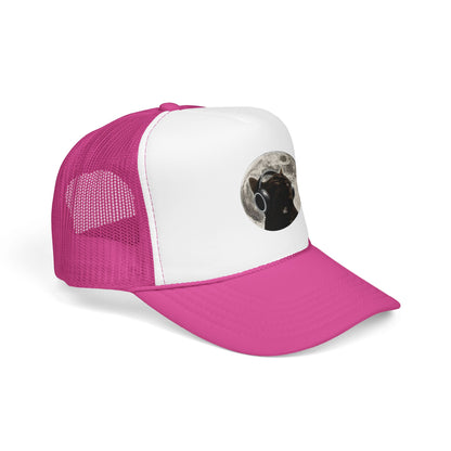 Trucker Hat — Black Dog Moon Graphic Cap