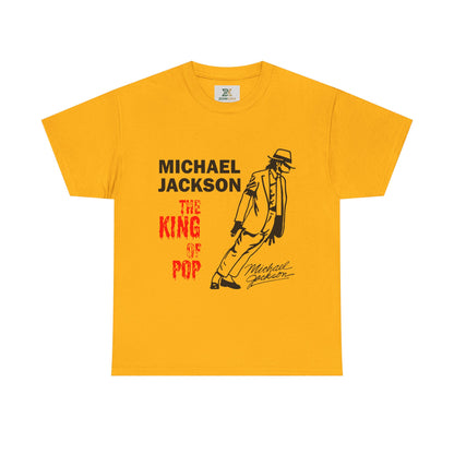 Michael Jackson "The King of Pop" T-Shirt — MJ Tribute Graphic Tee