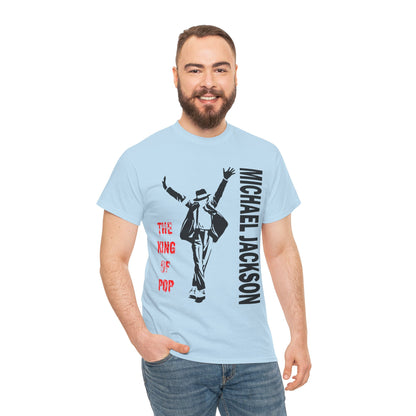 Pop King Dance Silhouette Tee — 'Michael Jackson' Graphic T-Shirt