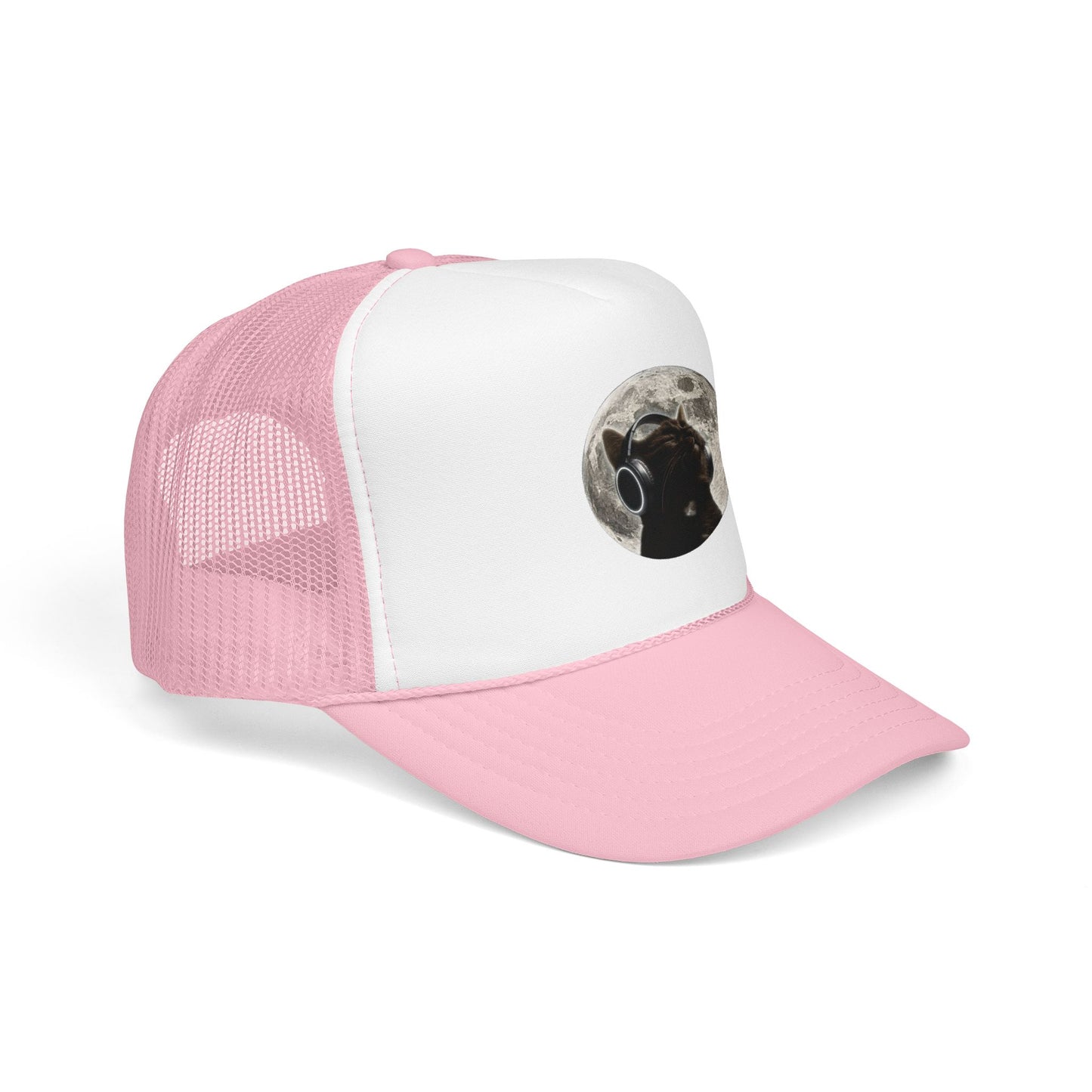 Trucker Hat — Black Dog Moon Graphic Cap