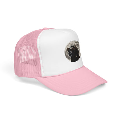 Trucker Hat — Black Dog Moon Graphic Cap