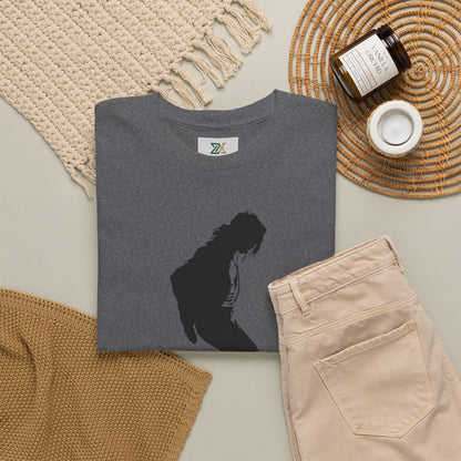 Silhouette Pop Legend Tee — "Michael Jackson The King of Pop" Graphic T-Shirt