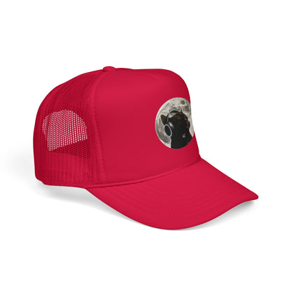 Trucker Hat — Black Dog Moon Graphic Cap
