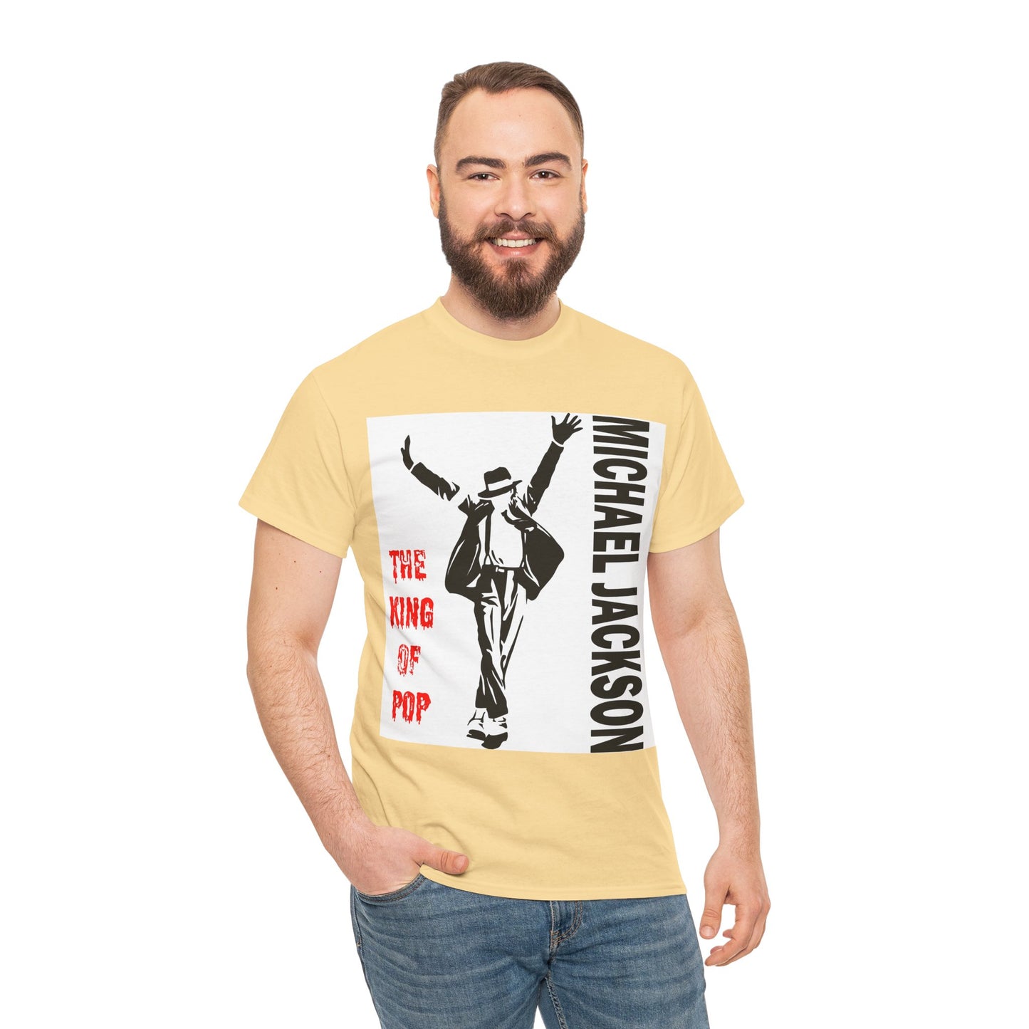 Pop Legend Graphic Tee — "The King of Pop" Tribute T-Shirt