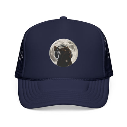 Trucker Hat — Black Dog Moon Graphic Cap