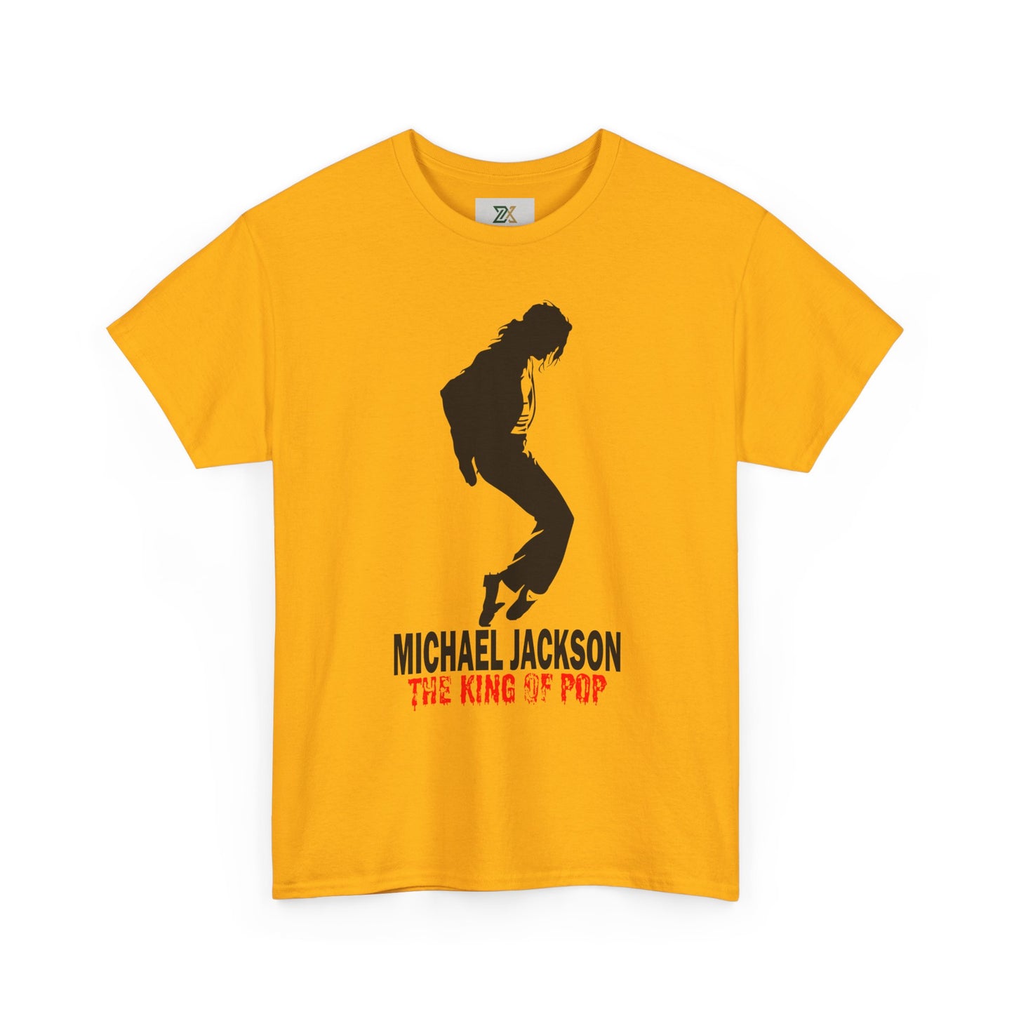 Silhouette Pop Legend Tee — "Michael Jackson The King of Pop" Graphic T-Shirt
