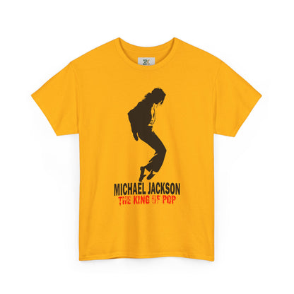 Silhouette Pop Legend Tee — "Michael Jackson The King of Pop" Graphic T-Shirt