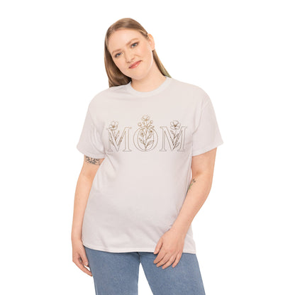 Mom Floral Tee — Mother's Day Shirt