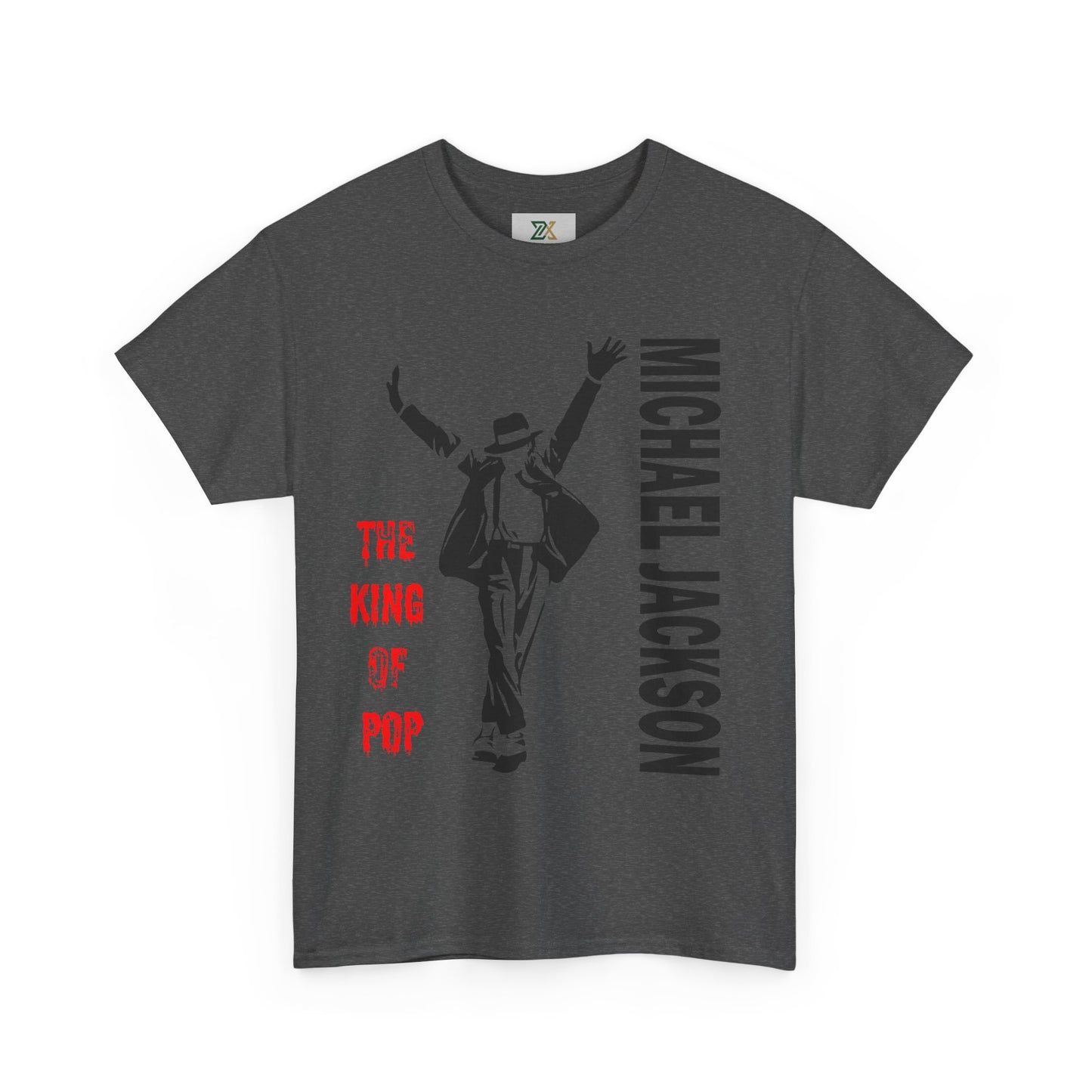Pop King Dance Silhouette Tee — 'Michael Jackson' Graphic T-Shirt