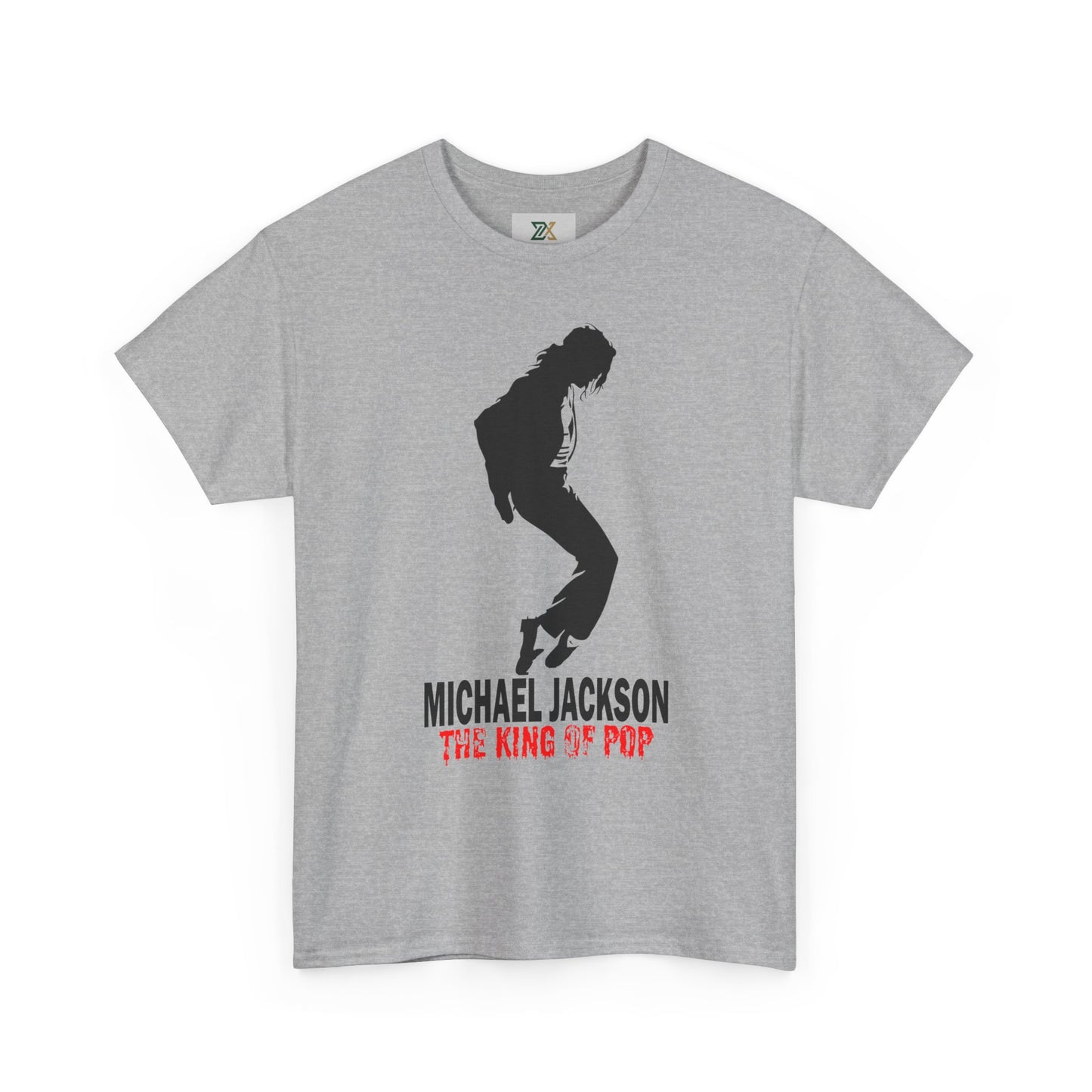 Silhouette Pop Legend Tee — "Michael Jackson The King of Pop" Graphic T-Shirt
