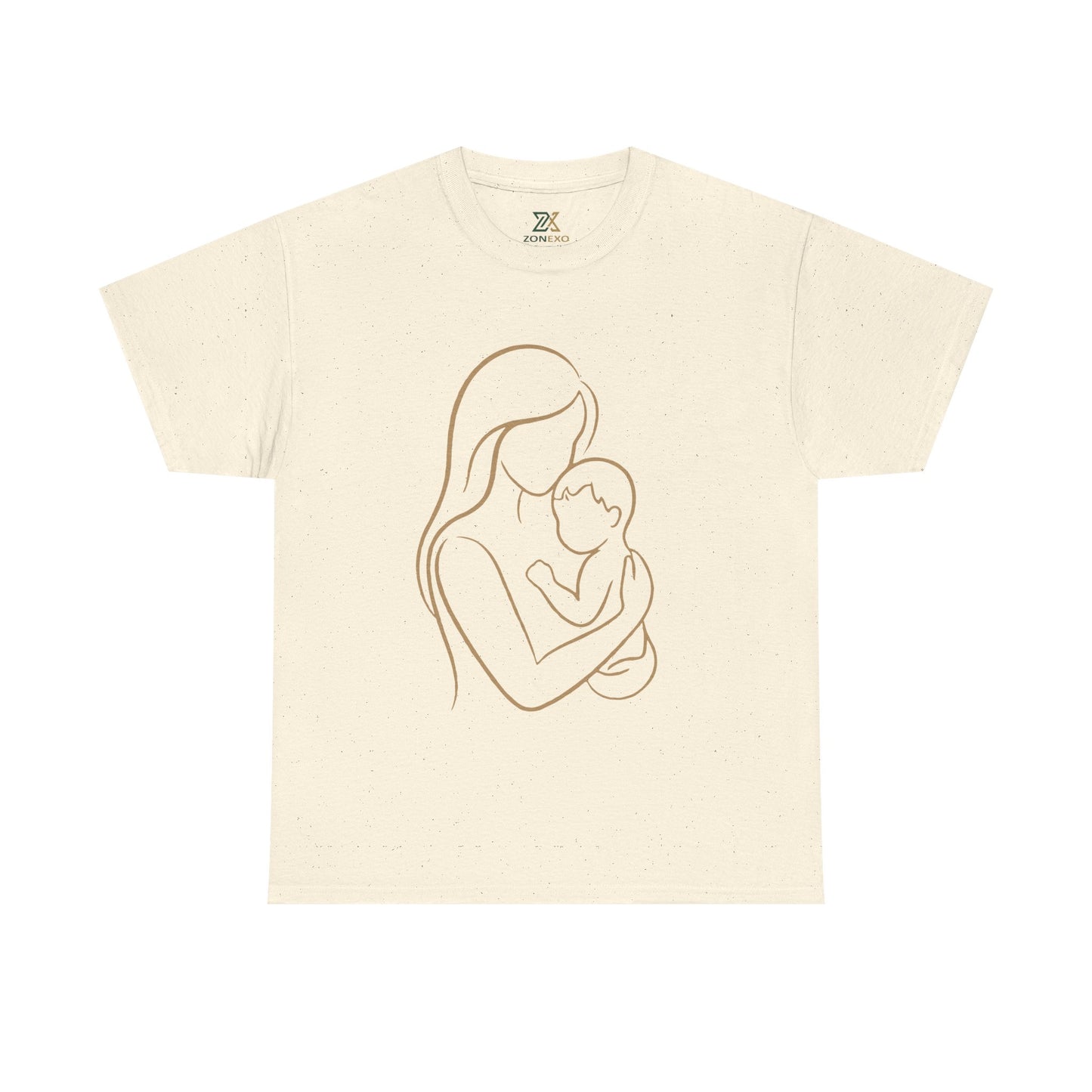Mother and Baby — Minimalist  Mom T-Shirt