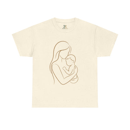 Mother and Baby — Minimalist  Mom T-Shirt