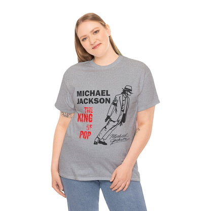 Michael Jackson "The King of Pop" T-Shirt — MJ Tribute Graphic Tee