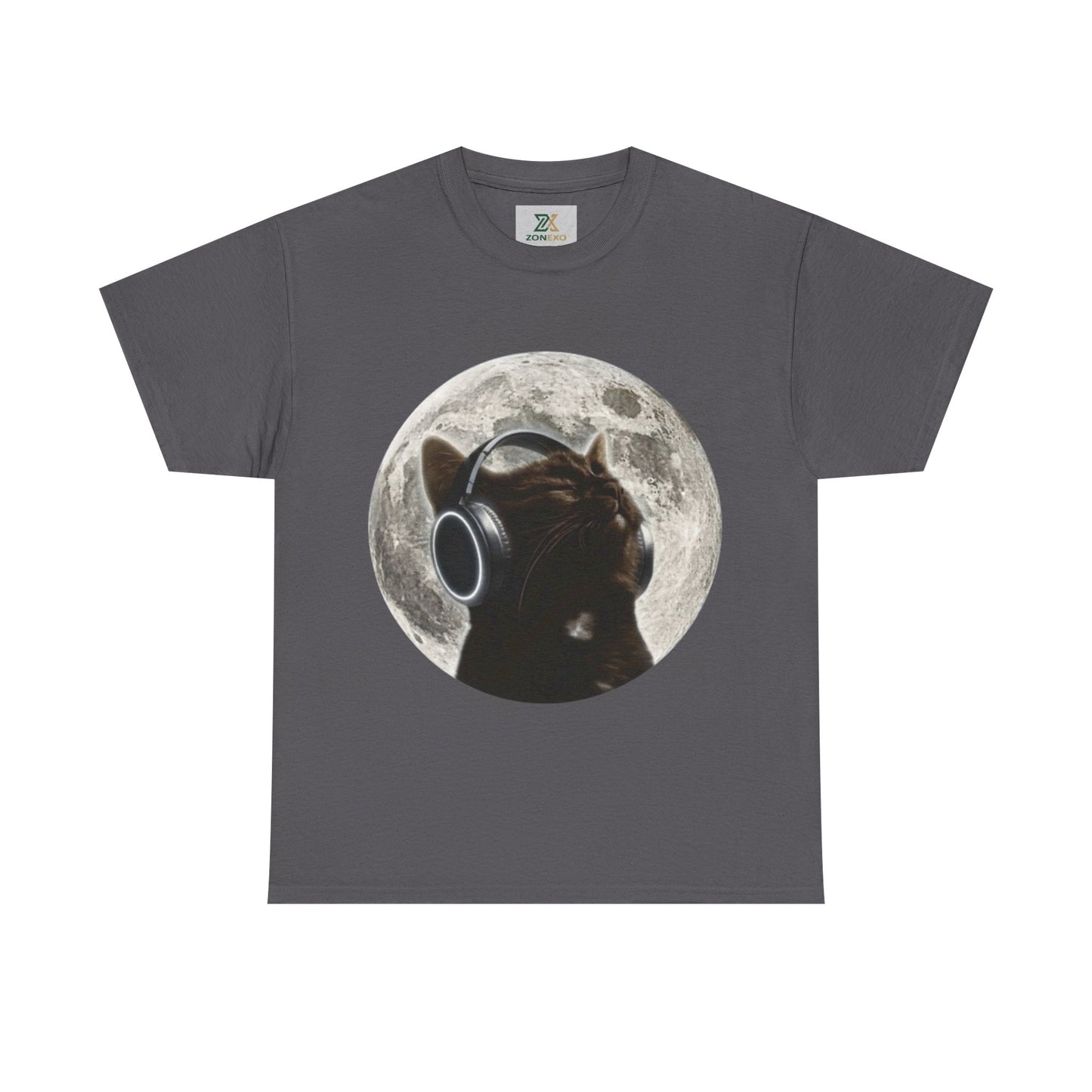 Moon Cat Unisex T-shirt