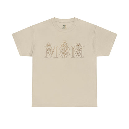 Mom Floral Tee — Mother's Day Shirt