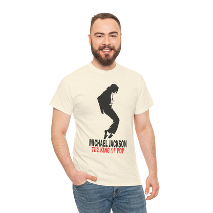 Silhouette Pop Legend Tee — "Michael Jackson The King of Pop" Graphic T-Shirt