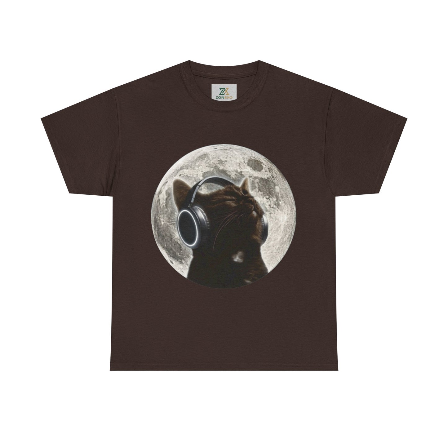 Moon Cat Unisex T-shirt