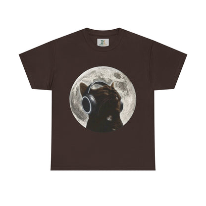 Moon Cat Unisex T-shirt