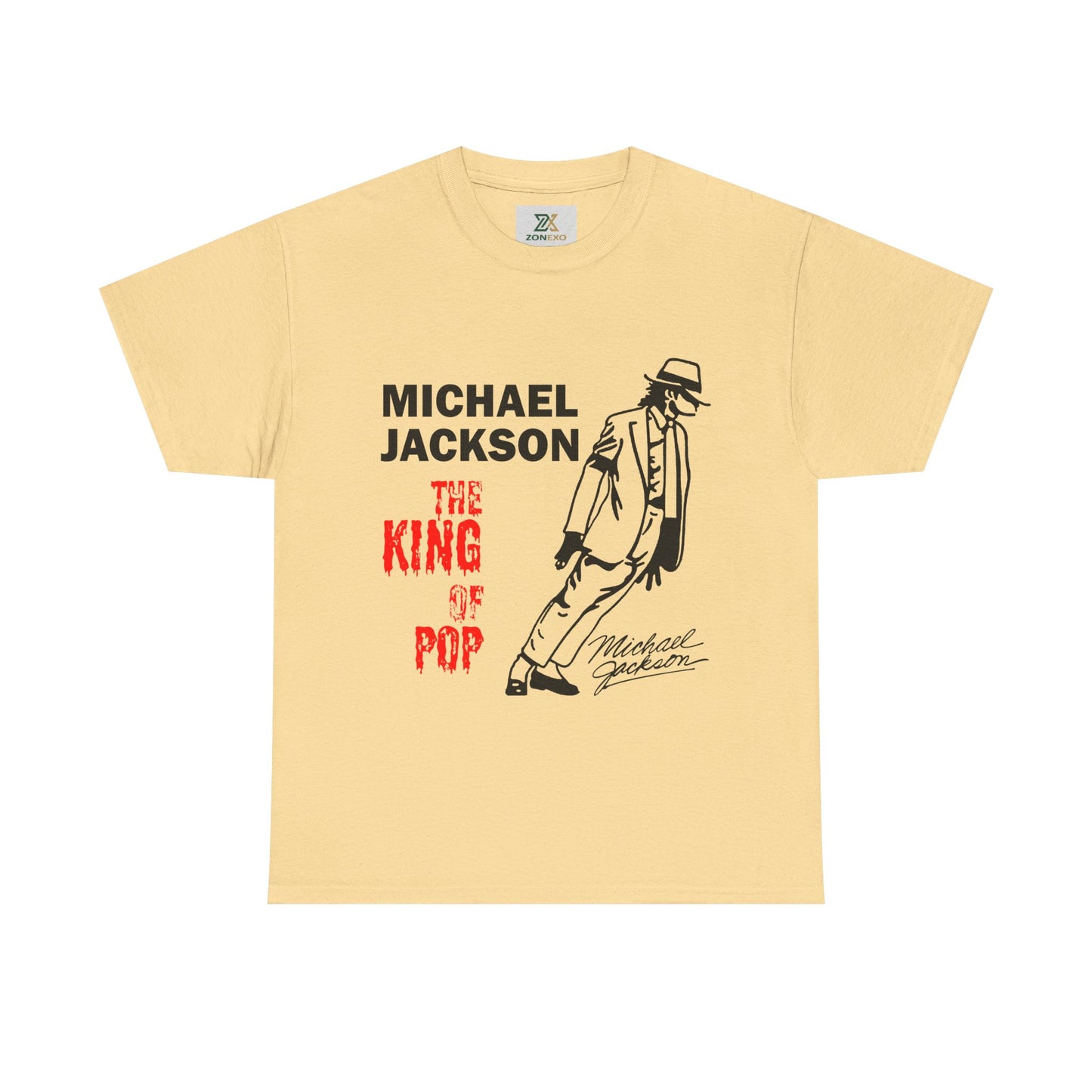 Michael Jackson "The King of Pop" T-Shirt — MJ Tribute Graphic Tee