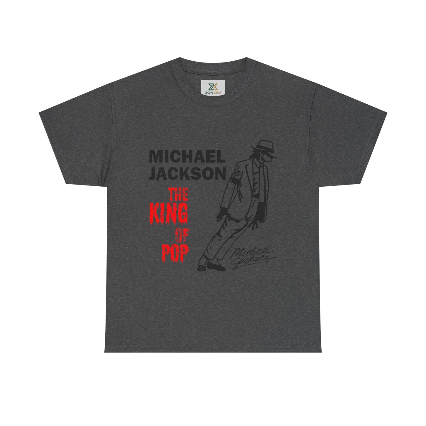Michael Jackson "The King of Pop" T-Shirt — MJ Tribute Graphic Tee