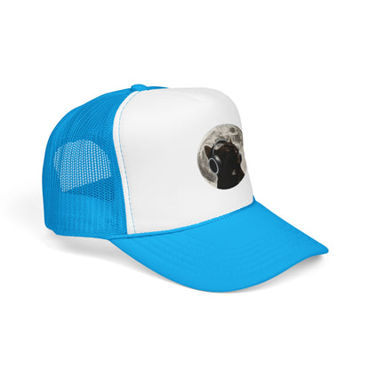 Trucker Hat — Black Dog Moon Graphic Cap