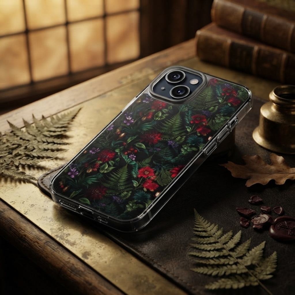 Phone Case — Dark Botanical