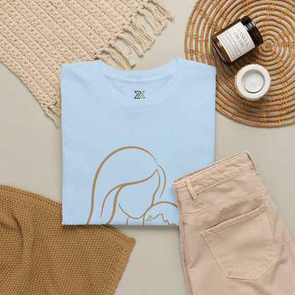 Mother and Baby — Minimalist  Mom T-Shirt