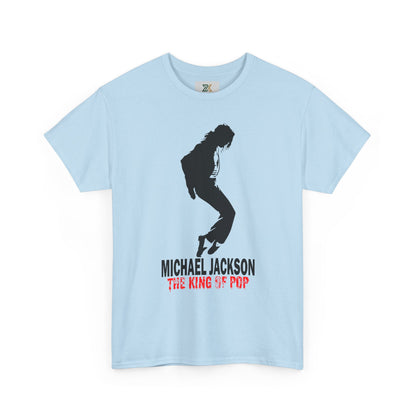 Silhouette Pop Legend Tee — "Michael Jackson The King of Pop" Graphic T-Shirt