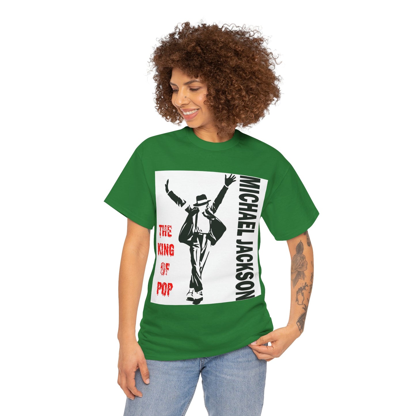 Pop Legend Graphic Tee — "The King of Pop" Tribute T-Shirt