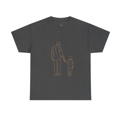 Father and Son— Minimal Dad & Son Matching Tee