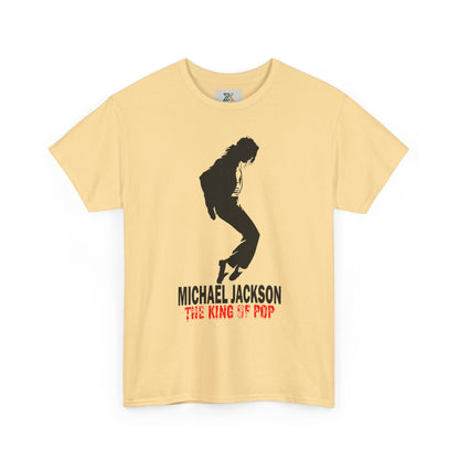 Silhouette Pop Legend Tee — "Michael Jackson The King of Pop" Graphic T-Shirt