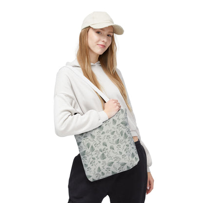 Botanical Fern Tote Bag — Lightweight All-Over Print Grocery & Market Tote