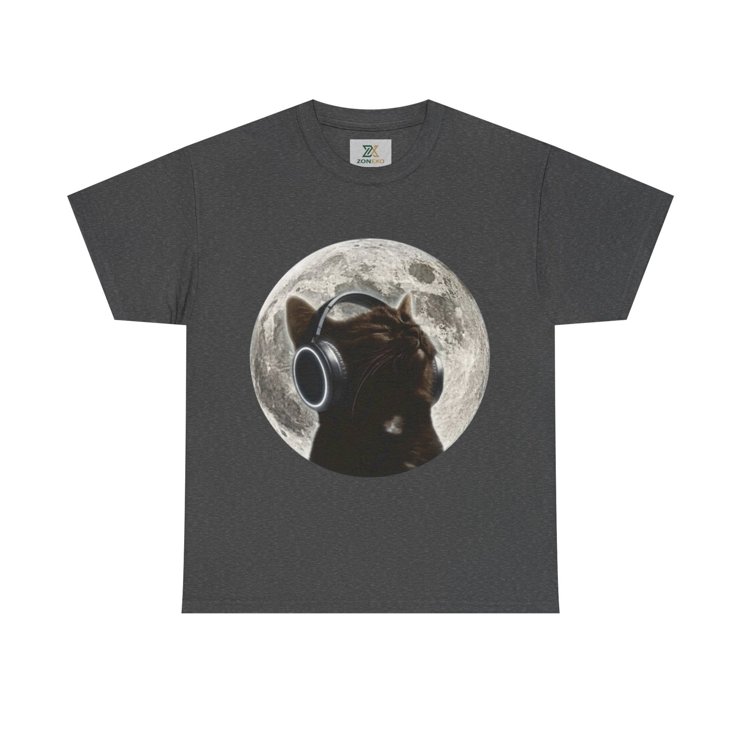 Moon Cat Unisex T-shirt