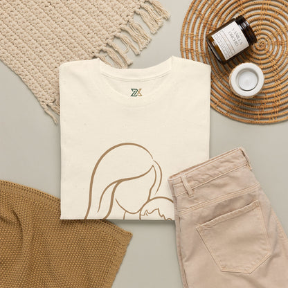Mother and Baby — Minimalist  Mom T-Shirt