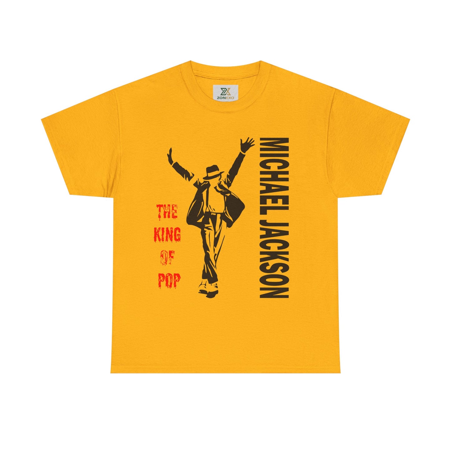 Pop King Dance Silhouette Tee — 'Michael Jackson' Graphic T-Shirt
