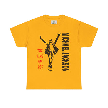 Pop King Dance Silhouette Tee — 'Michael Jackson' Graphic T-Shirt