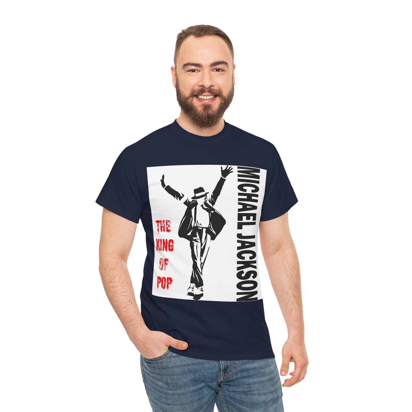 Pop Legend Graphic Tee — "The King of Pop" Tribute T-Shirt